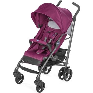 

Коляска трость Chicco Lite Way 3 Top Red Plum с бампером, Lite Way 3 Top Red Plum с бампером