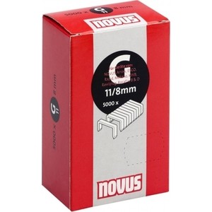

Скобы для степлера Novus 11/8 5000шт (042-0528), 11/8 5000шт (042-0528)