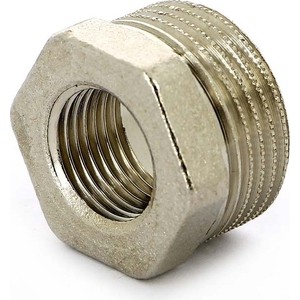 

Футорка Uni-Fitt НВ 1'' х 1/2'' никелированная (604N4200), НВ 1" х 1/2" никелированная (604N4200)