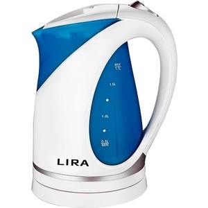 

Чайник электрический LIRA LR 0102 бело-голубой, LR 0102 бело-голубой
