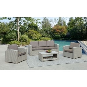 

Комплект мебели с диваном Afina garden AFM-3017G light grey, AFM-3017G light grey