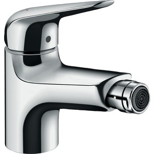 фото Смеситель для биде hansgrohe novus с донным клапаном, хром (71142000)