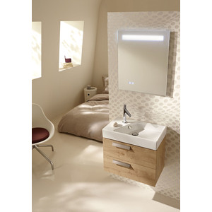 Мебель для ванной Jacob Delafon Rythmik 80 белый блестящий, с 2 ящиками