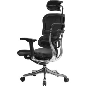 фото Кресло эргономичное comfort seating group ehpe-ab-hal le2095 leather ergohuman plus elite black