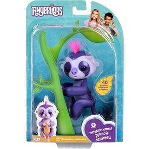 

FINGERLINGS Интерактивный ленивец МАРДЖ (пурпурный), 12 см (3752), Интерактивный ленивец МАРДЖ (пурпурный), 12 см (3752)