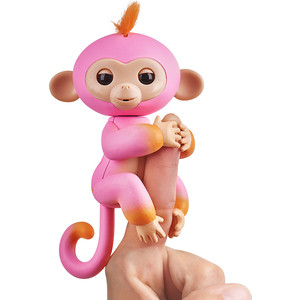 FINGERLINGS Интерактивная обезьянка САММЕР (розовая с оранжевым), 12 см (3725) FINGERLINGS Интерактивная обезьянка САММЕР (розовая с оранжевым), 12 см (3725)