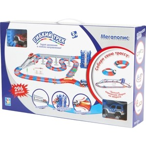 

Гибкий трек 1Toy Мегаполис (Т10200), Мегаполис (Т10200)