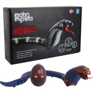 

Интерактивная игрушка 1Toy Королевская кобра (синяя) на ИК управлении 45 см (Т11395), Королевская кобра (синяя) на ИК управлении 45 см (Т11395)