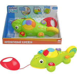 

Каталка 1Toy Kidz Delight Интерактивный хамелеон (Т10505), Kidz Delight Интерактивный хамелеон (Т10505)