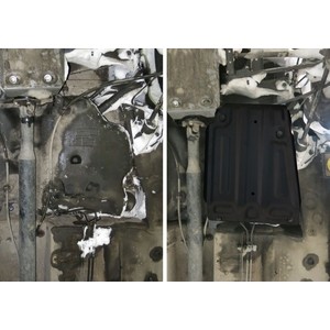 фото Защита топливного бака автоброня для nissan terrano 4wd (2014-н.в.) / renault duster 4wd (2011-н.в.), kaptur 4wd (2016-н.в.), сталь 2 мм, 111.04718.1