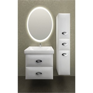 

Мебель для ванной 1Marka Marka One Ovale 70П белая, Marka One Ovale 70П белая