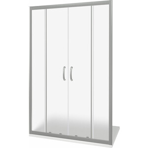 фото Душевая дверь good door infinity 170 матовая грейп, хром (infinity wtw-td-170-g-ch)