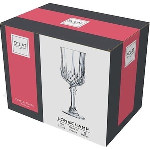 Набор бокалов для вина 6 штук 170 мл Eclat Longchamp (L7552)