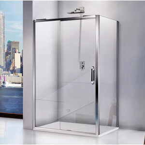 

Душевой уголок Good Door Antares 140х80 прозрачный, хром, Antares 140х80 прозрачный, хром