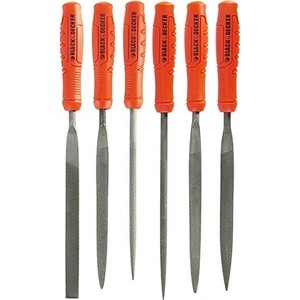 

Набор надфилей Black+Decker 6 шт (BDHT0-22270), 6 шт (BDHT0-22270)