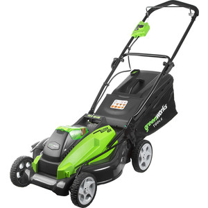 

Газонокосилка аккумуляторная GreenWorks G40LM45K4 (2500107VB), G40LM45K4 (2500107VB)