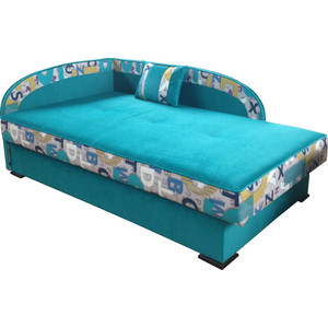 

Тахта Галактика Заря 90 shaggy azure однотонный / beat azure буквы левый угол, Заря 90 shaggy azure однотонный / beat azure буквы левый угол