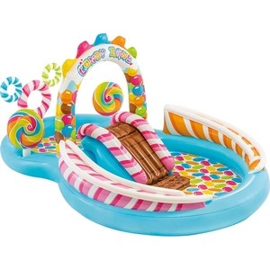 

Игровой центр Intex 57149 Территория сладостей 295x191x130 см с горкой распылителем 2 круга и 6 шаров, 57149 Территория сладостей 295x191x130 см с горкой распылителем 2 круга и 6 шаров