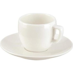 фото Чашка для эспрессо с блюдцем tescoma crema (387120)