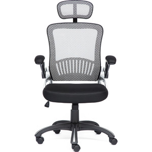 Кресло TetChair MESH-2 ткань черный/серый кресло tetchair сн833 ткань сетка серая серая 207 12