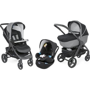 

Коляска 3 в 1 Chicco StyleGo Up Jet Black, StyleGo Up Jet Black
