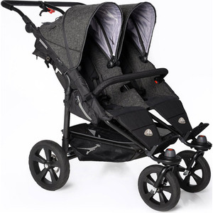 

Коляска для двойни прогулочная TFK Twin Trail Anthrazit T-TWT-Prem-411, Twin Trail Anthrazit T-TWT-Prem-411