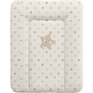 

Матрас пеленальный Ceba Baby 70*50 см мягкий на комод Stars beige W-143-066-111, 70*50 см мягкий на комод Stars beige W-143-066-111