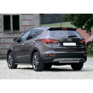 

Защита заднего бампера d57 Rival для Hyundai Santa Fe (2012-2016), R.2306.009, для Hyundai Santa Fe (2012-2016), R.2306.009