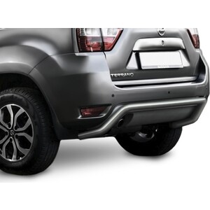 

Защита заднего бампера d57 скоба Rival для Nissan Terrano (2014-н.в.), R.4119.004, для Nissan Terrano (2014-н.в.), R.4119.004