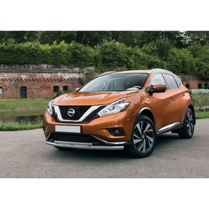 

Защита переднего бампера d57+d42 Rival для Nissan Murano (2016-н.в.), R.4123.001, для Nissan Murano (2016-н.в.), R.4123.001