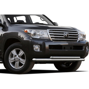 

Защита переднего бампера d76+d57 Rival для Toyota Land Cruiser 200 (2012-2015), R.5713.004, для Toyota Land Cruiser 200 (2012-2015), R.5713.004