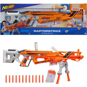

Бластер Hasbro Nerf АККУСТРАЙК Рапторстрайк, Nerf АККУСТРАЙК Рапторстрайк
