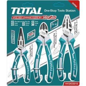 

Набор шарнирногубцевого инструмента TOTAL 3шт (THT2K0301S), 3шт (THT2K0301S)