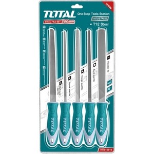 

Набор напильников TOTAL 200мм 5шт (THT918516), 200мм 5шт (THT918516)