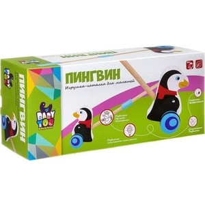 

Каталка Bondibon с ручкой ПИНГВИН (ВВ2038 ), с ручкой ПИНГВИН (ВВ2038 )