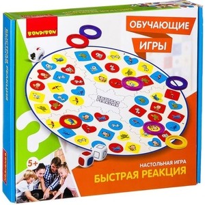

Обучающая игра Bondibon ''БЫСТРАЯ РЕАКЦИЯ'' (ВВ2410 ), "БЫСТРАЯ РЕАКЦИЯ" (ВВ2410 )