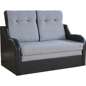 кресло кровать шарм дизайн шарм экокожа беж и серый шенилл Диван-кровать Шарм-Дизайн Классика 2В шенилл серый
