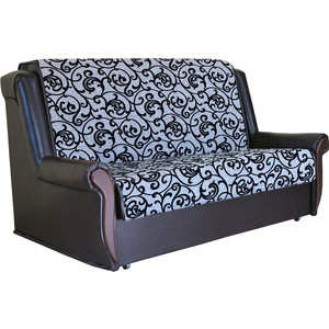Диван аккордеон Шарм-Дизайн Аккорд М 120 шенилл серый кресло кровать шарм дизайн аккорд д экокожа беж и шенилл беж