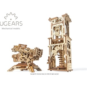 

Конструктор деревянный Ugears Башня-аркбаллиста (70048), Башня-аркбаллиста (70048)