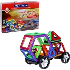 

Конструктор магнитный Магникон Луноход (МК-40), Луноход (МК-40)