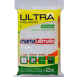 

Губка меламиновая Mama Ultimate для мытья поверхностей, для мытья поверхностей