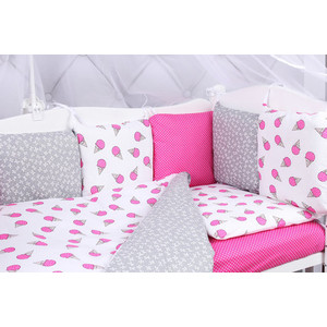 

Комплект в кроватку AmaroBaby 15 предметов (3+12 подушек-бортиков) SWEET (бязь), 15 предметов (3+12 подушек-бортиков) SWEET (бязь)