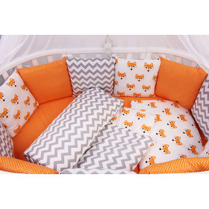 

Комплект в кроватку AmaroBaby 19 предметов (7+12 подушек-бортиков) LUCKY (оранжевый,поплин/бязь), 19 предметов (7+12 подушек-бортиков) LUCKY (оранжевый,поплин/бязь)