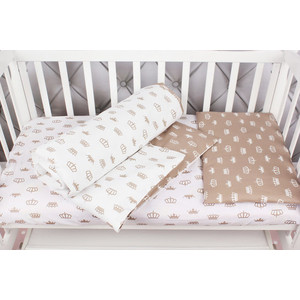 

Комплект в кроватку AmaroBaby 3 предмета BABY BOOM (Короны/коричневый, бязь), 3 предмета BABY BOOM (Короны/коричневый, бязь)