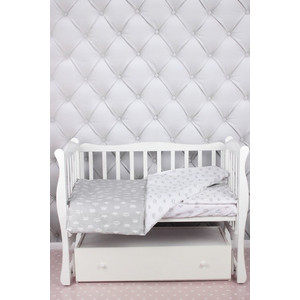 

Комплект в кроватку AmaroBaby 3 предмета BABY BOOM (Короны/серый, бязь), 3 предмета BABY BOOM (Короны/серый, бязь)