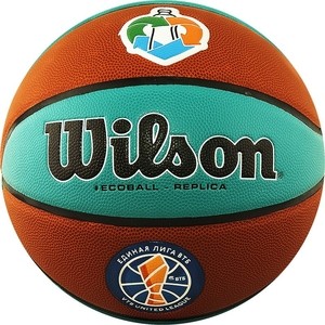 фото Мяч баскетбольный wilson vtb replica asg eco wtb1534xbvtb р.7 логотип единой лиги втб