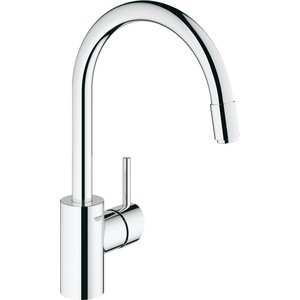 

Смеситель для кухни Grohe Concetto с выдвижным изливом (32663001), Concetto с выдвижным изливом (32663001)