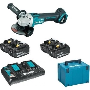 

Угловая шлифмашина аккумуляторная Makita DGA504Z + з/у + аккумуляторы (198831-0), DGA504Z + з/у + аккумуляторы (198831-0)