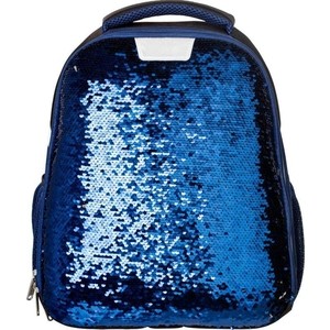 

Ранец №1 School Sparkle Blue, ортопед. Спинка, двусторонние паетки, Sparkle Blue, ортопед. Спинка, двусторонние паетки