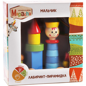 

Лабиринт-пирамидка Mapacha ''Мальчик'' на колесиках (76730), "Мальчик" на колесиках (76730)